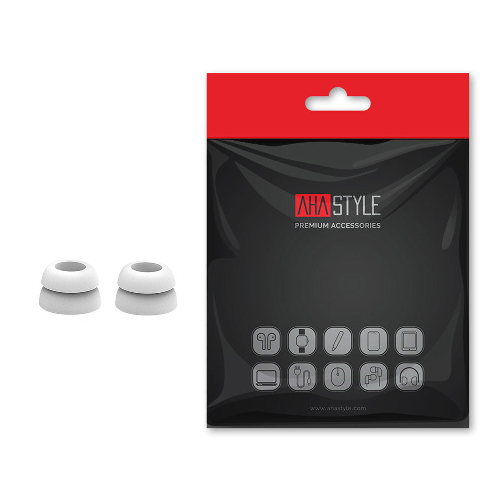 AHASTYLE PT168 One Pair Earbud Caps Soft Silicone Earphone Tips Replacement for Samsung Galaxy Buds Pro Size: S AHASTYLE PT168 One Pair Earbud Caps Soft Silicone Earphone Tips Replacement for Samsung Galaxy Buds Pro Size: S